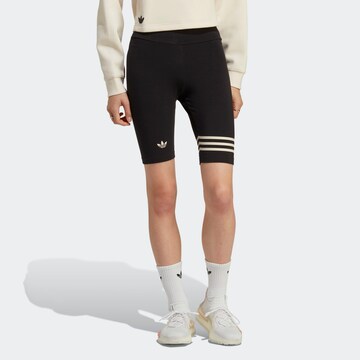 ADIDAS ORIGINALS Slimfit Kalhoty 'Adicolor Neuclassics Bike' – černá