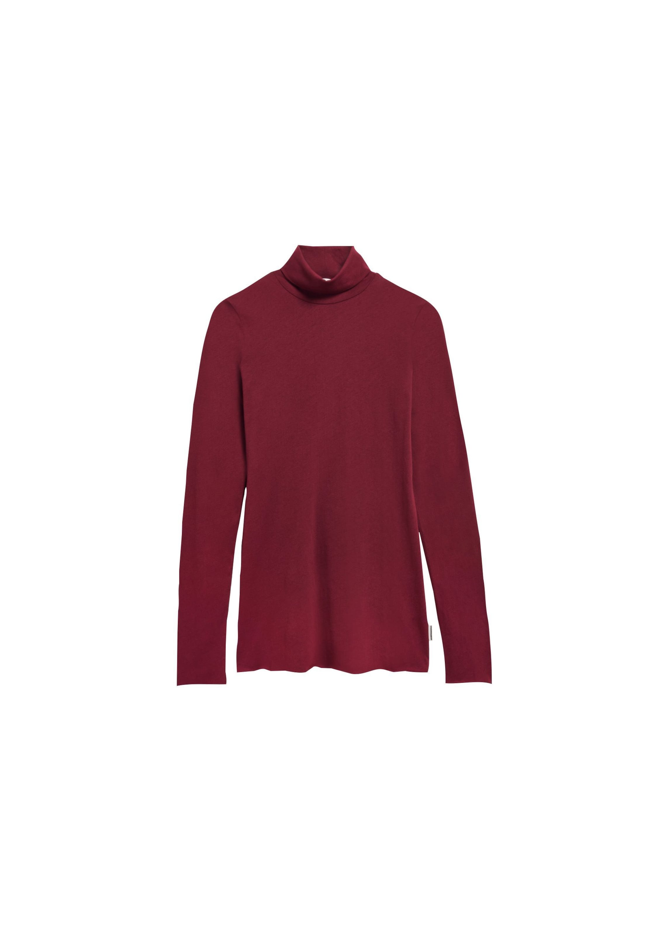 ARMEDANGELS Longsleeve 'GRAZILIANAA' SOFT in Rot: Vorderseite