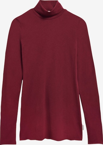 ARMEDANGELS Longsleeve 'GRAZILIANAA' SOFT in Rot: Vorderseite