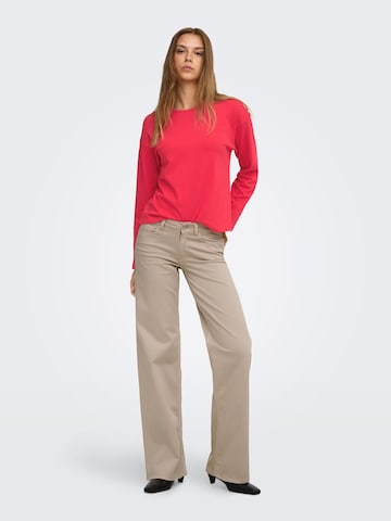 ONLY - Pierna ancha Pantalón en verde