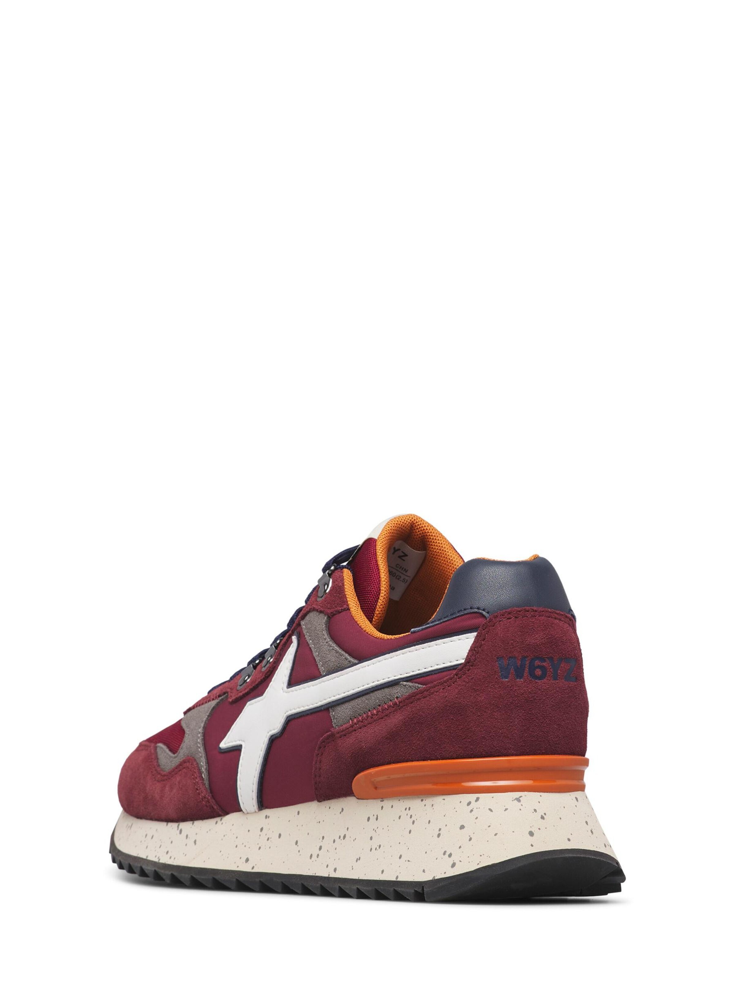 W6YZ Sneakers laag 'YAK-M.' in Rood
