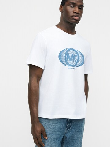 Michael Kors Тениска 'VICTORY' в бяло