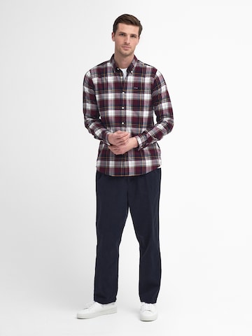 Regular fit Camicia di Barbour in rosso