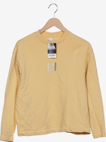 BOSS Sweatshirt & Zip-Up Hoodie in S in Yellow: front
