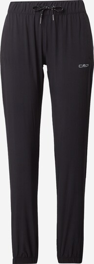 CMP Pantalon outdoor en noir / blanc, Vue avec produit