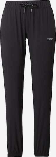 CMP Pantalon outdoor en noir / blanc, Vue avec produit