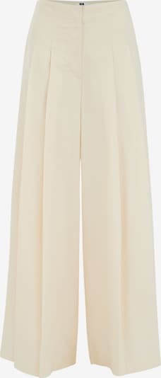 Klostuotos kelnės iš WE Studio, spalva – nebalintos drobės spalva, Prekių apžvalga