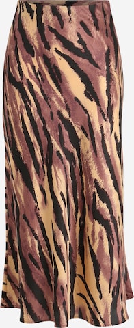 Pieces Tall Skirt in Brown: front