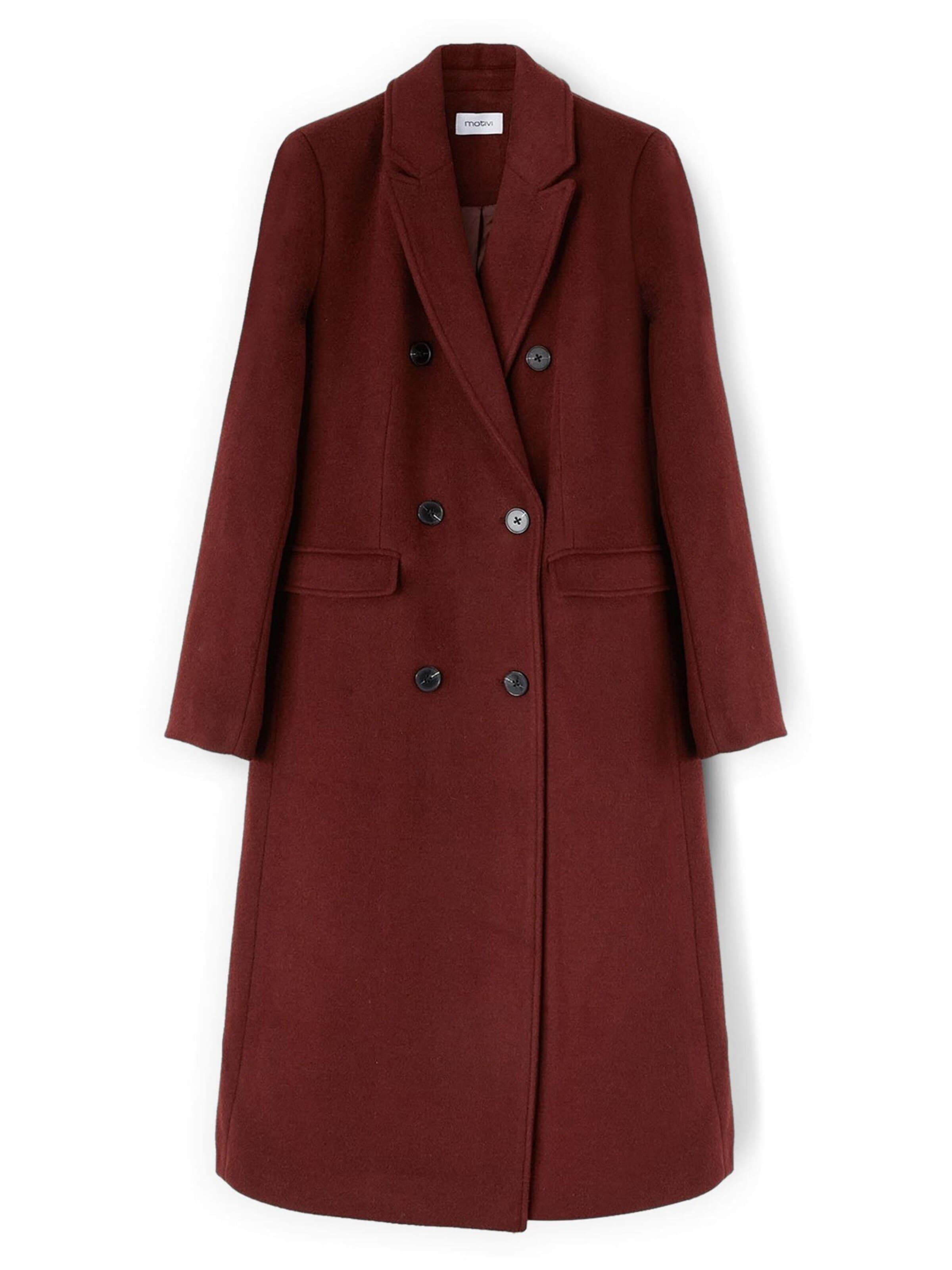 Cappotto invernale di MOTIVI in rosso: frontale