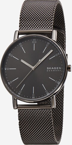 Montre à affichage analogique 'SIGNATUR' SKAGEN en argent : devant