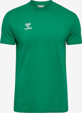 Hummel Functioneel shirt 'GO 2.0' in Groen: voorkant