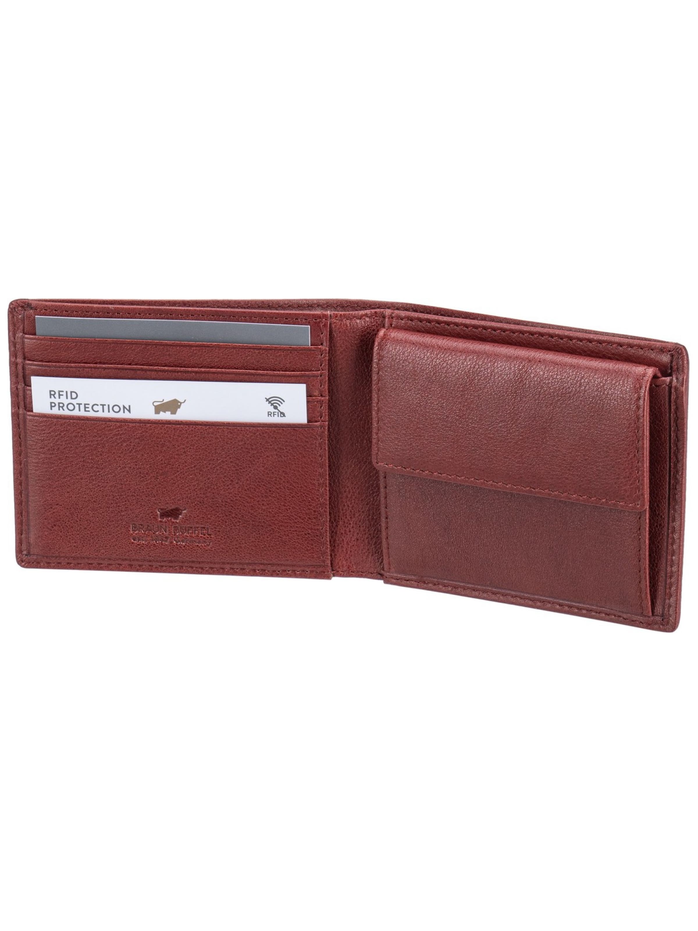 Braun Büffel Wallet 'Arezzo' in Brown