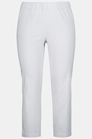 Ulla Popken Slim fit Pants 'Sienna' in White: front