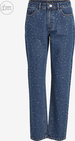 VILA Regular Jeans 'ALICE' in Blauw: voorkant