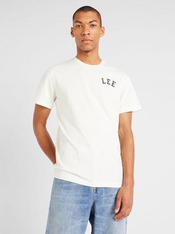Lee - Camisa em branco: frente
