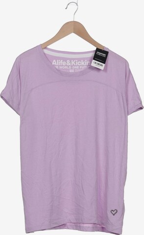 alife & kickin Top & Shirt in L in Purple: front