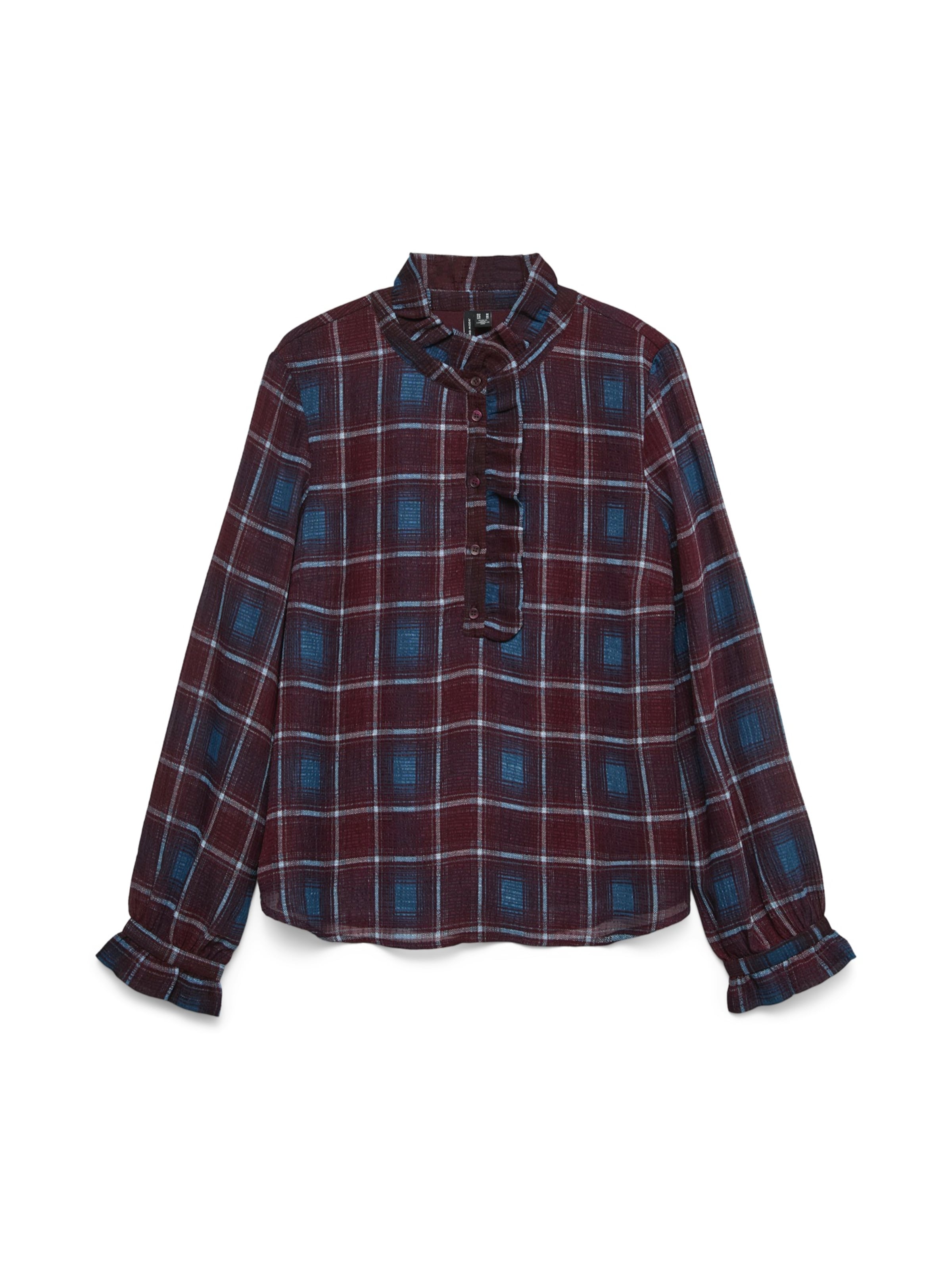 VERO MODA Blouse &#x27;VMEMILIE&#x27; in Rood: voorkant