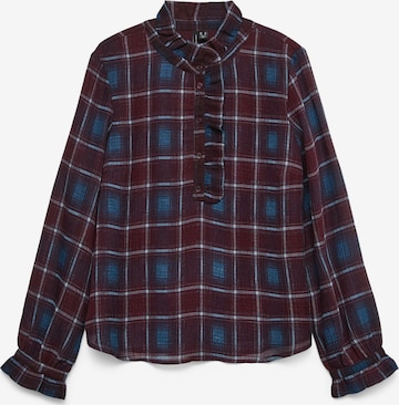 VERO MODABluza 'VMEMILIE' - crvena boja: prednji dio