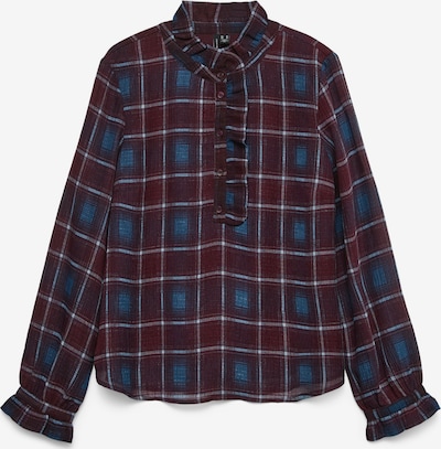 Palaidinė 'VMEMILIE' iš VERO MODA, spalva – mėlyna / vyno raudona spalva, Prekių apžvalga