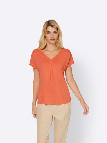 heine Koszulka w kolorze pomarańczowy: przód