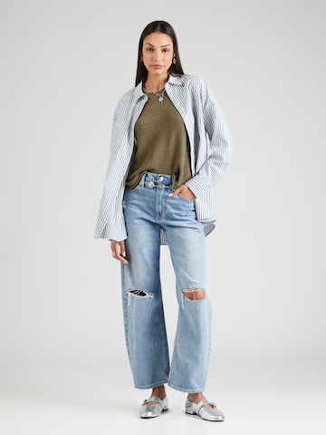 PIECES Blouse 'PCMELIA' in Wit