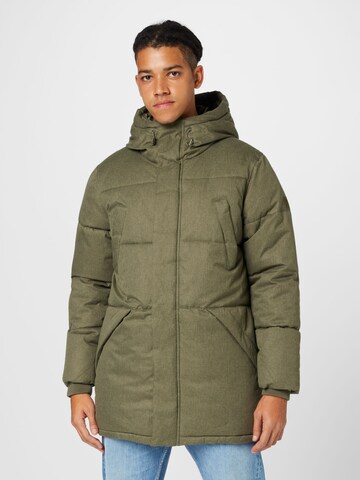 Only & Sons Winter Jacket 'MATHEO' in Green: front