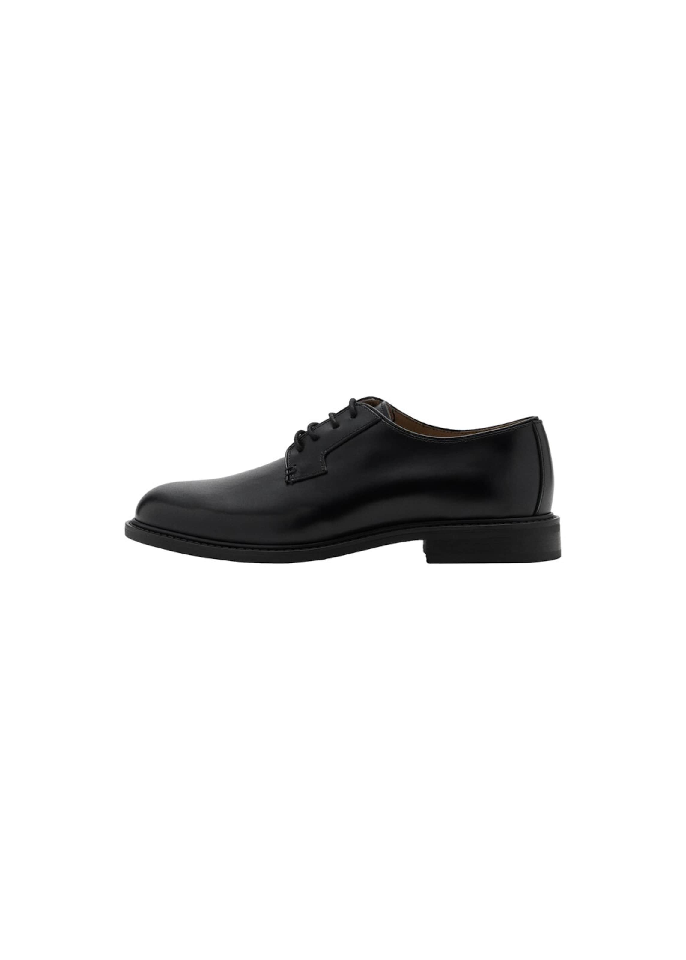 MANGO MAN Lace-Up Shoes in Black, Item view