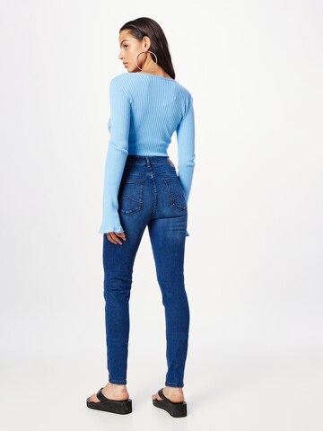 Skinny Jeans 'Georgia' de la MUSTANG pe albastru