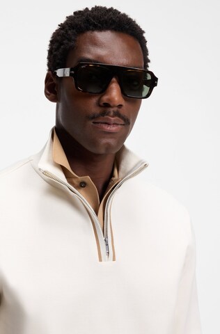 BOSS Sweatshirt ' Sidney ' in White