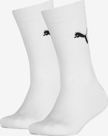 PUMA Socks in White: front