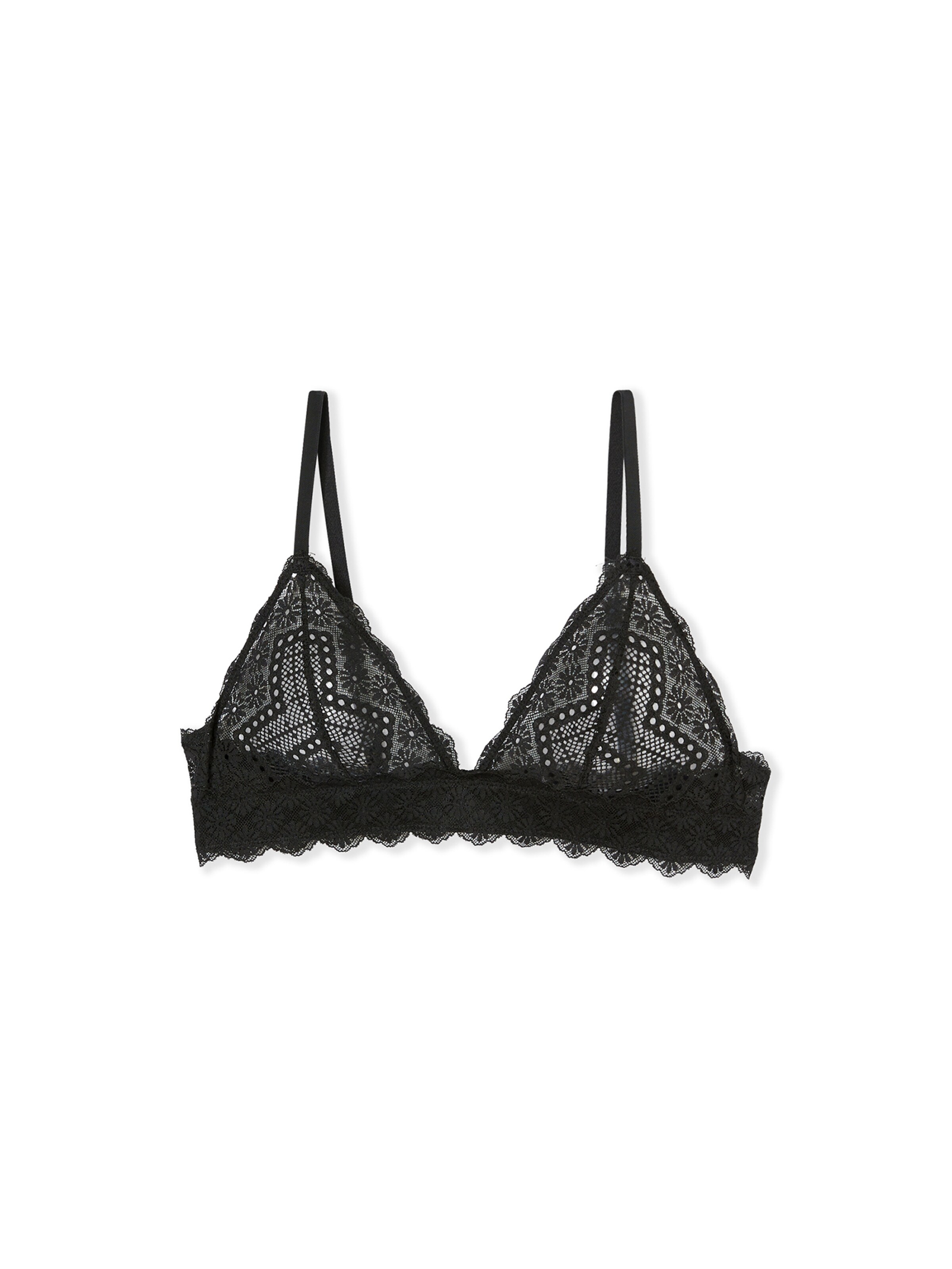 Triangolo Reggiseno 'Eclipse' di ETAM in nero: frontale