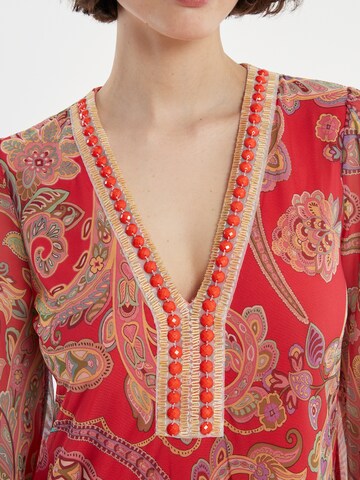 Robe 'Zetory' Ana Alcazar en rouge