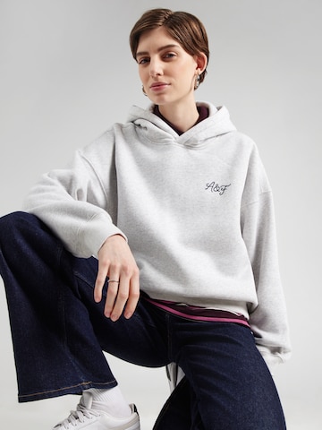 Abercrombie & Fitch Mikina – šedá: přední strana
