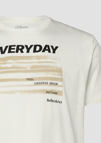T-Shirt s.Oliver en beige