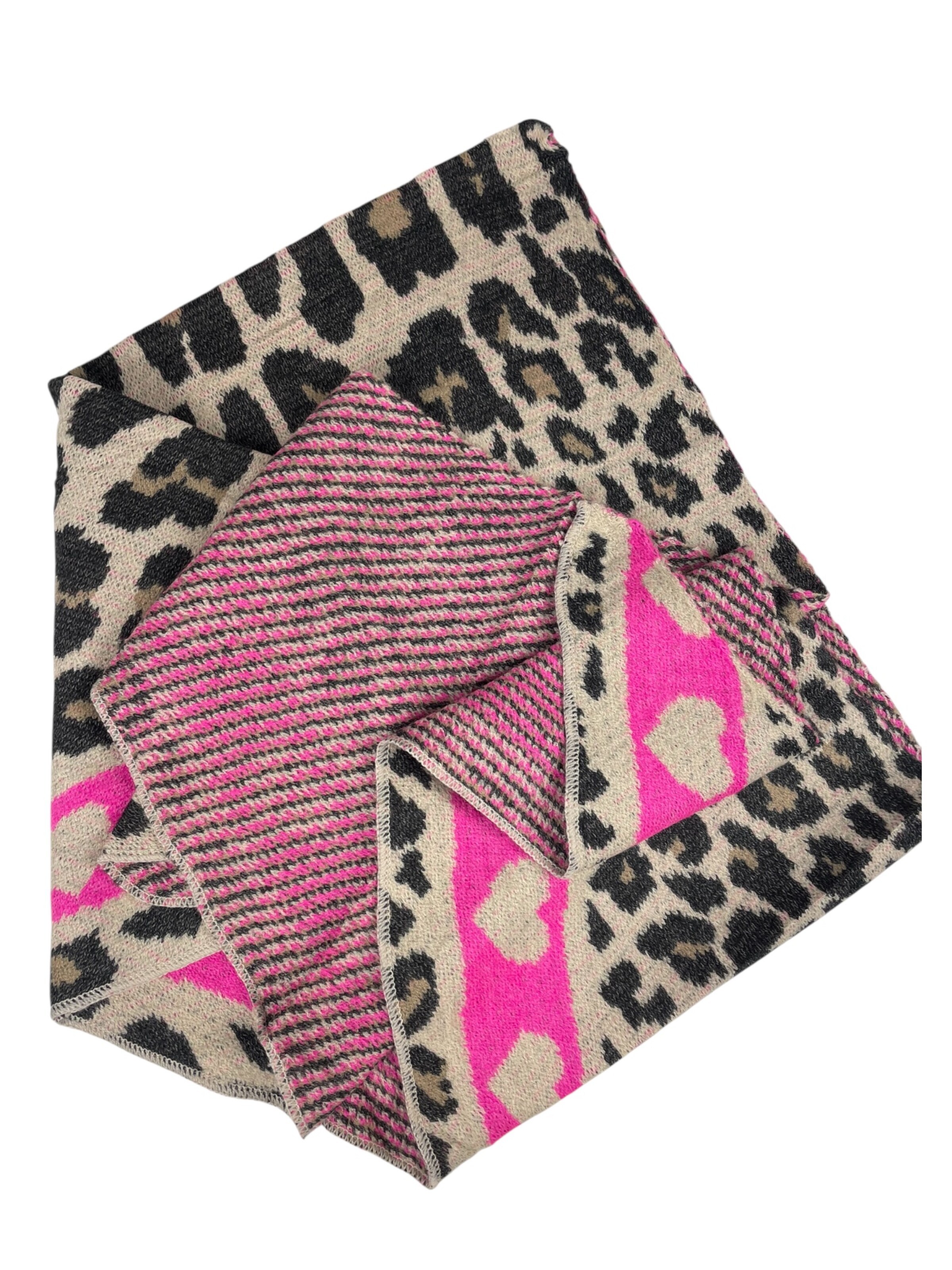 Kumixi Scarf 'Leo Herz' i beige
