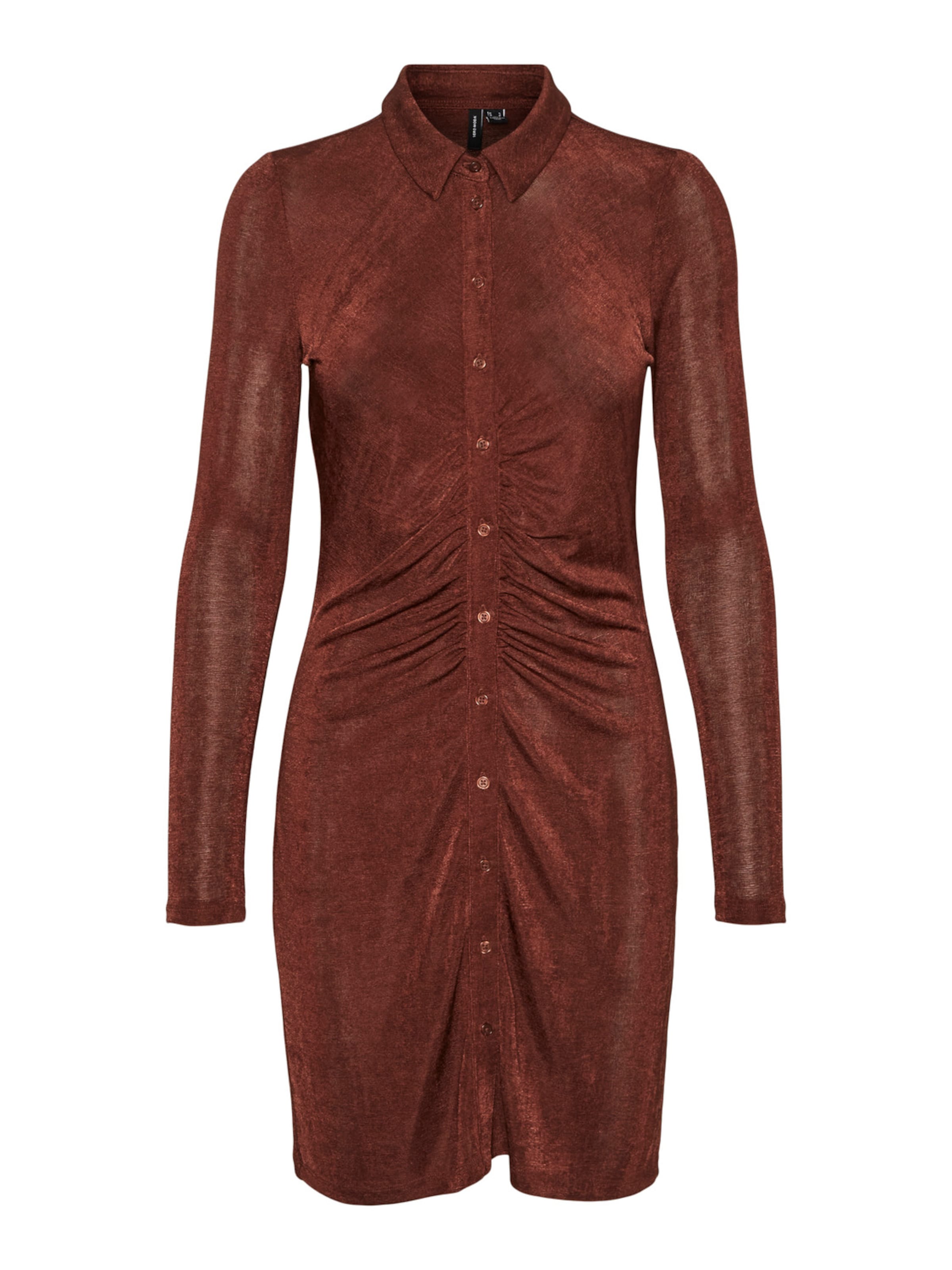 VERO MODA Särkkleit, värv pruun: eest vaates