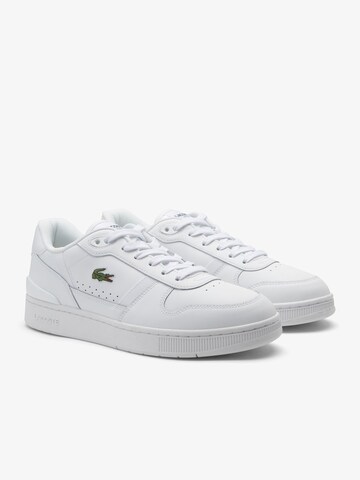 LACOSTE Sneaker low ' T-Clip ' in Weiß