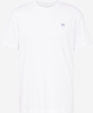 Lee Shirt in Wit: voorkant