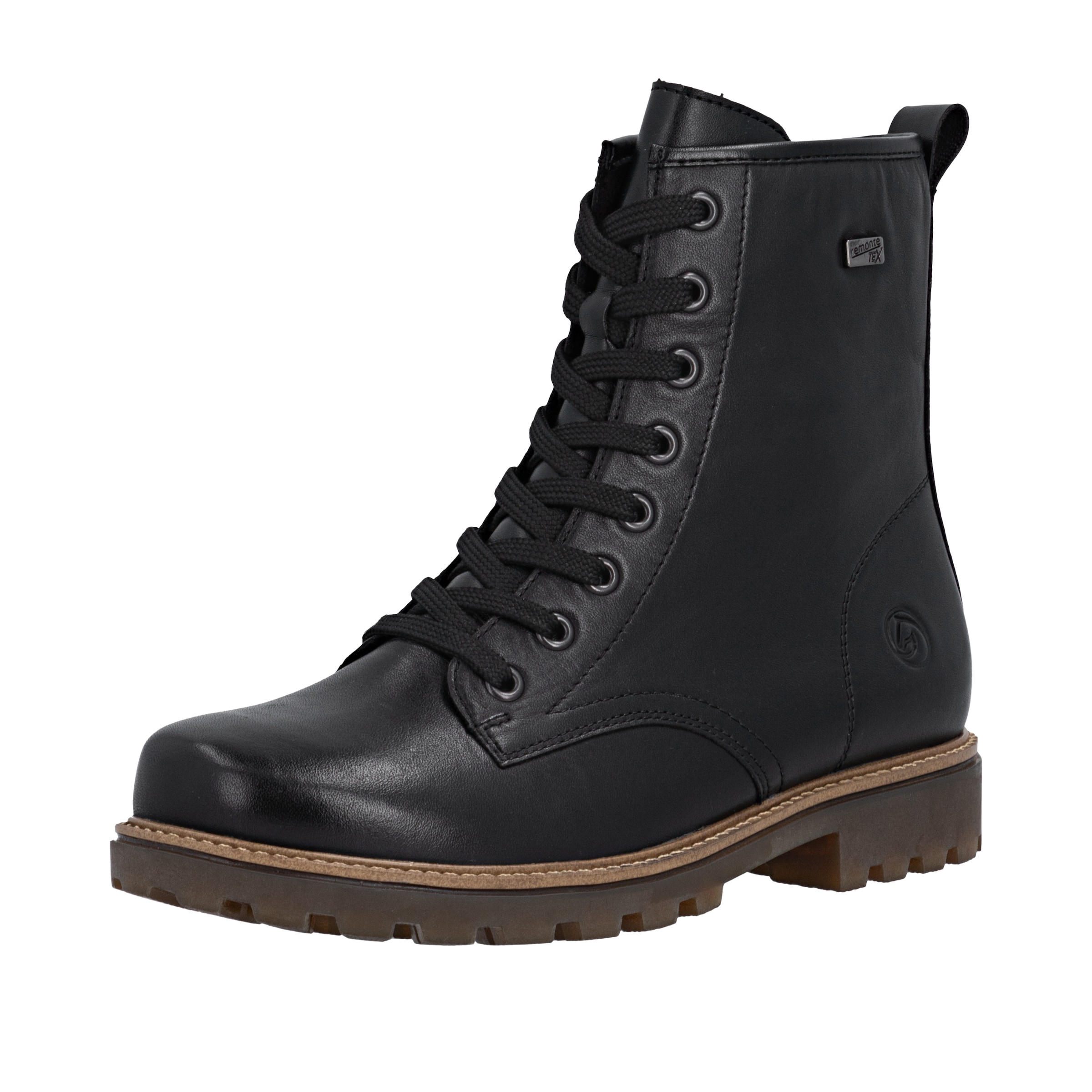 REMONTE Bottines à lacets en 36 en noir, Vue avec produit