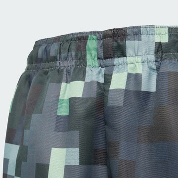 ADIDAS ORIGINALS Loose fit Pants 'Adidas Originals x Minecraft' in Green