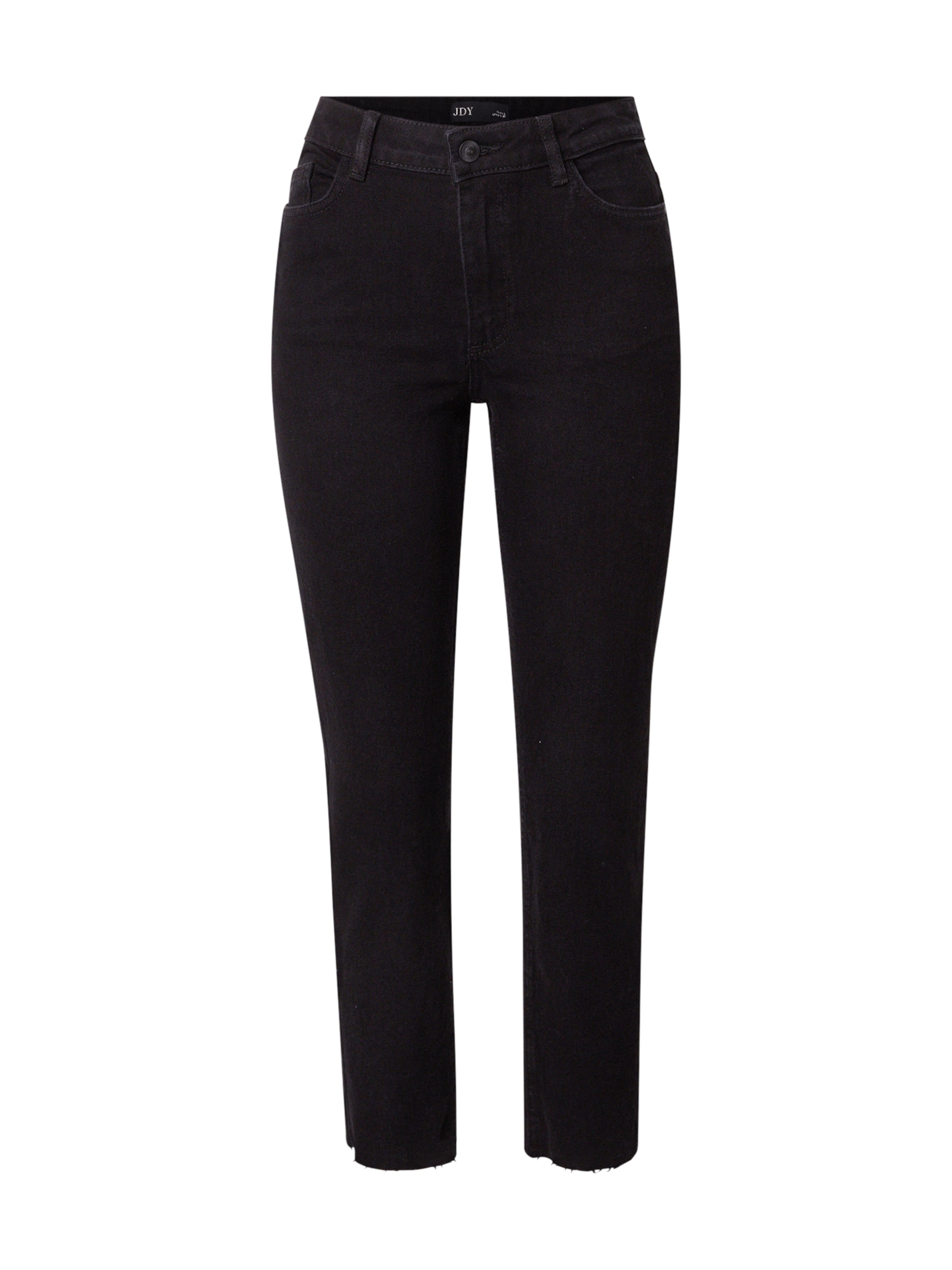 JDY tavaline Teksapüksid, värv must: eest vaates