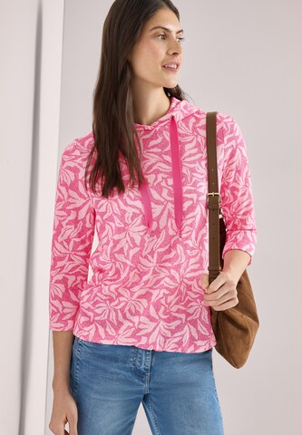 CECIL Sweatshirt in Pink: front