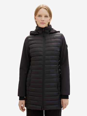 TOM TAILOR Between-Seasons Coat in Black