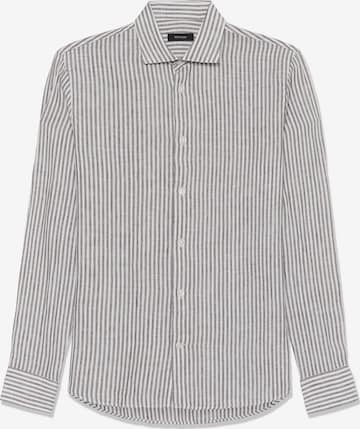 Matinique Košeľa 'MAMarc' - Hnedá: predná strana