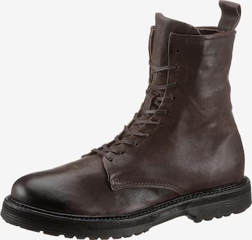 A.S.98 Lace-Up Boots in Brown: front