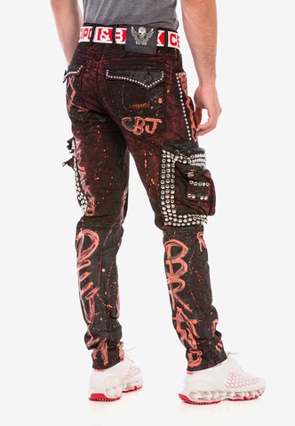 CIPO & BAXX Regular Jeans in Rot