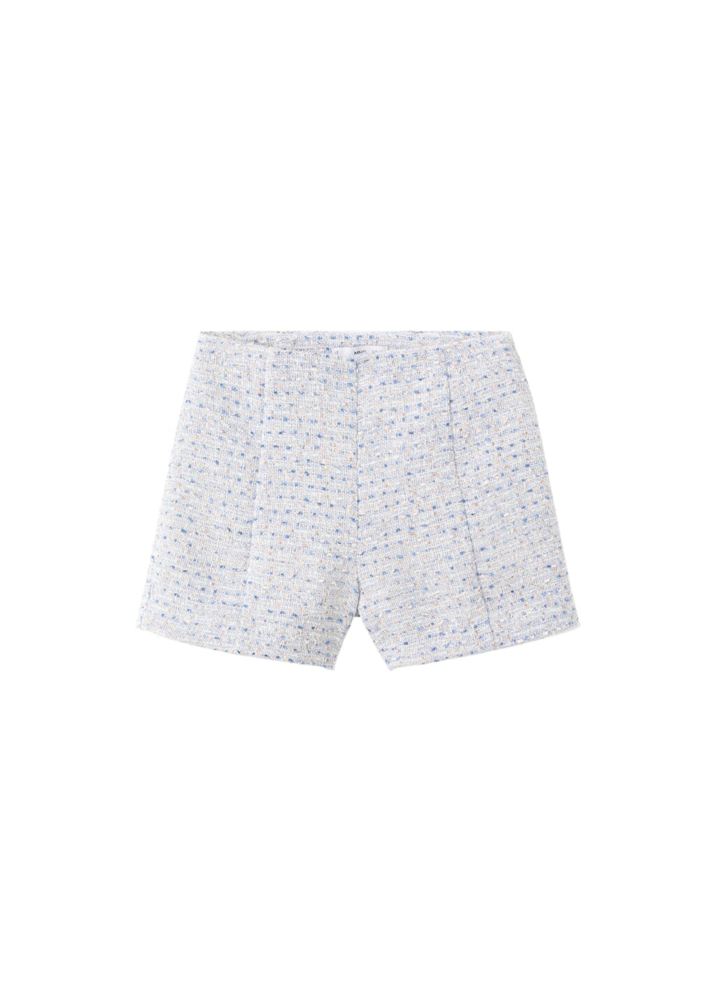 MANGO Regular Pants 'Tiffany' in Blue