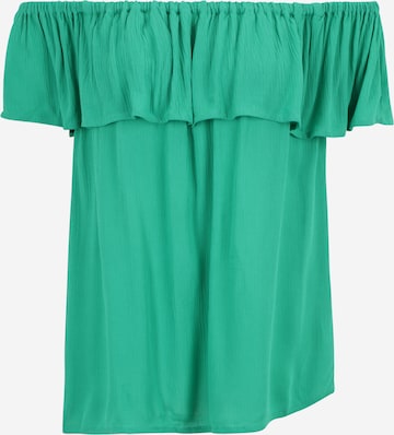 Camicia da donna 'MARRAKECH' di ICHI in verde: frontale