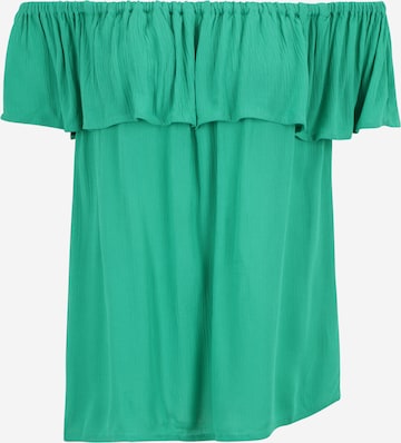 Camicia da donna 'Marrakech' di ICHI in verde: frontale