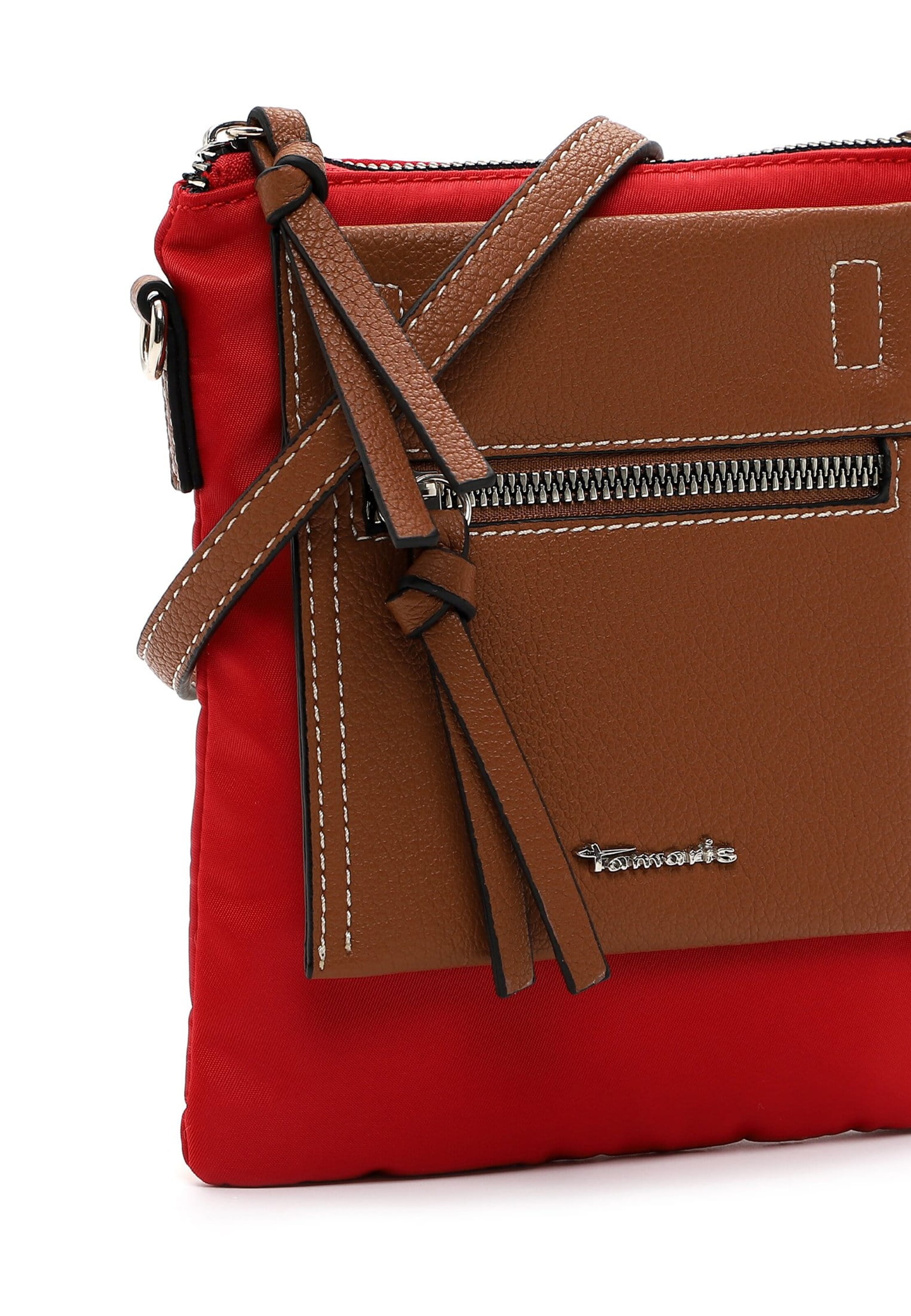 Tamaris Skuldertaske 'Fabrizia' i rød